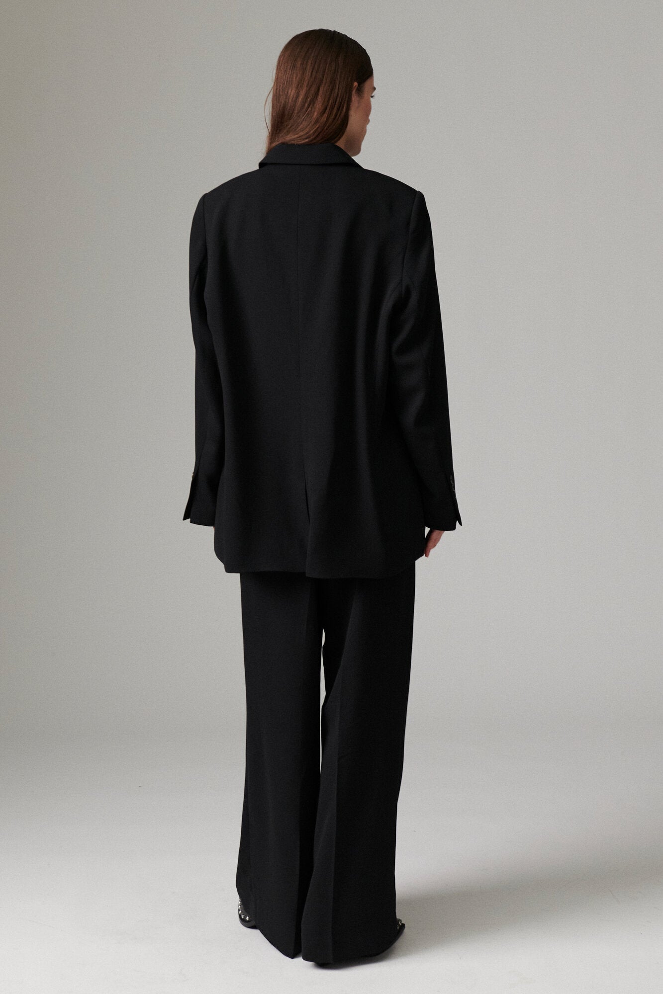 Elton Classic Gab blazer - sort